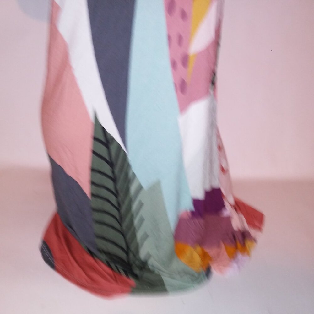 Soma Sleep Shirt Sleepwear Small Colorful Geo Sleeveless Tank Style - Picture 4 of 9